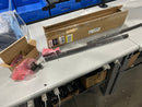 YCOLNARFLIR ADJUSTABLE SINGLE CURTAIN ROD - BROWN - Like New