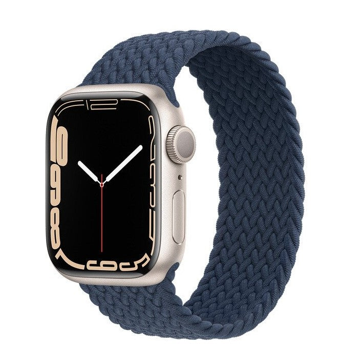 APPLE WATCH 41MM BRAIDED SOLO LOOP SIZE 8 ABYSS BLUE - Brand New