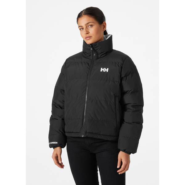 HELLY HANSEN PUFFER JACKET - SIZE: SMALL - BLACK - Brand New