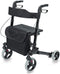 HealthSmart Walker Rollator With Seat And Backrest 501-5012-0200 - Black Like New