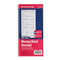 ADAMS MONEY AND RENT RECEIPT BOOK, 2-PART CARBONLESS, 5-1/4 X 11, SC1152 - WHITE - Brand New