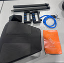 HOSCU1AB PILATES BOARD FOLDABLE PILATES REFORMER SET  WORKOUT TIMER - BLACK - Like New