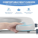 Upgraded 500lb Padded Toilet Seat Riser, Adjustable Height & Width for Seniors - Brand New