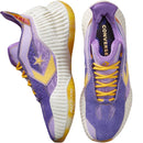 CONVERSE ALL STAR BB CX MID JELLY BASKETBALL SHOES - 8.5 - PURPLE/YELLOW/WHITE - Like New