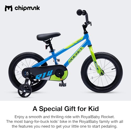 Chipmunk Kids Bike Toddlers 12 14 16 18 Inch Wheel Bicycle Beginners B114LROBLU - Like New