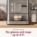 KITCHENAID FULLY AUTOMATIC ESPRESSO MACHINE KF8, KES8558 - STAINLESS STEEL - Like New