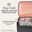 COLEMAN NOW BACKPACK/TOTE BAG COOLER, CAN COOLER WITH LEAK-PROOF LINER - BLACK - Brand New