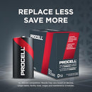 DURACELL PC1300 1.5V D12 PROCELL ALKALINE DIOXIDE BATTERY 12 COUNT - 1 PACK - Like New