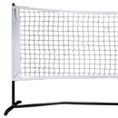 FRANKLIN SPORTS QUIKSET PICKLEBALL NET: STEEL FRAME & POLYETHYLENE - WHITE/BLACK - Like New