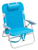 RIO BEACH BIG BOY 4-POSITION 13" BEACH CAMPING FOLDING CHAIR - TURQUISE - Like New