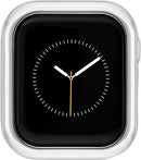 ANNE KLEIN PREMIUM BUMPER COMPATIBLE WITH APPLE WATCH SEAMLESS FIT 44MM - SILVER - Like New