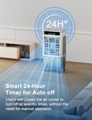 AIRTHRYL LARGE SWAMP COOKER AIR CONDITIONER 2200CFM EVAPORATIVE AIR LARGE- GRAY - Like New