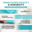 PURRFECT POUCH THE ORIGINAL CAT CARRIER PP1 - TEAL - Like New