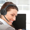 MORPHEUS 360 ADVANTAGE STEREO WIRELESS HEADSET DETACHABLE MIC HS6500SBT - BLACK - Like New