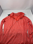 UNDER ARMOUR MEN'S TECH 2.0 1/2 ZIP - SIZE: MEN M - PINK - Like New