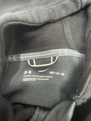 UNDER ARMOUR WOMEN'S UA DYNASTY FLEECE HOODY - SIZE: WOMEN M - BLACK/GRAY - Like New