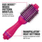 BED HEAD ONE STEP VOLUMIZER HAIR DRYER STRAIGHTEN TEXTURE STYLE IN ONE STEP PINK - Like New