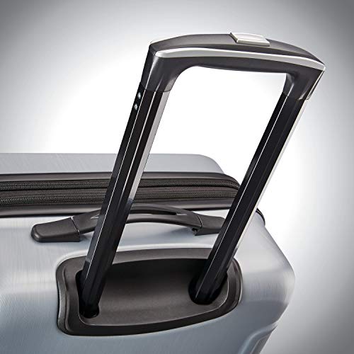 AMERICAN TOURISTER MOONLIGHT HARDSIDE EXPANDABLE CARRY-ON 21-INCH - SILVER - Like New