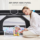 ANGELBLISS BABY PLAYPEN FOLDABLE PLAYPEN FOR BABIES AND - Scratch & Dent
