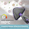 Turonic ST3 10-in-1 Steam Mop 1500W Floor Steamer Detachable Handle ST3-PURPLE - Like New