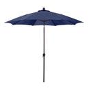 ASTELLA UMBRELLA ALUS SERIES 9 FT. ECONOMY MARKET UMBRELLA - NAVY BLUE/BRONZE - Like New
