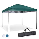 ARROWHEAD OUTDOOR SHELTER, WATER & UV RESISTANT, HEIGHT ADJUSTABLE, GREEN - Like New