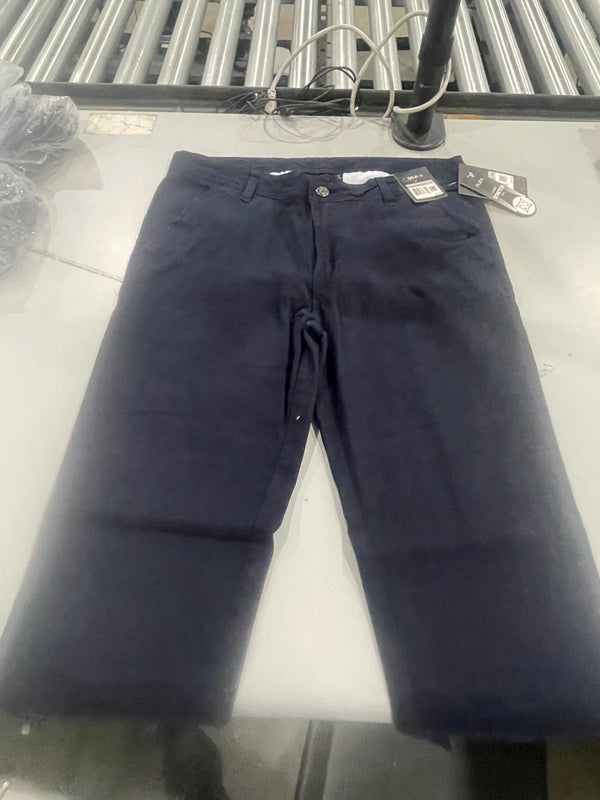 GALAXY BY HARVIC PANTS WOMEN 4 WAY STRETCH CASUAL - SIZE: WOMEN 30 - NAVY - Brand New