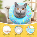 Cat Cone Collar Soft, Cat Donut Collar, Adjustable Cat Surgery Collar Wellington - Brand New