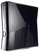 Xbox 360 Slim 250GB Console with Controller RKH-00041 - GLOSSY BLACK/SILVER - Like New