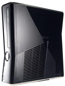 Xbox 360 Slim 250GB Console with Controller RKH-00041 - GLOSSY BLACK/SILVER Like New