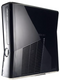Xbox 360 Slim 250GB Console with Controller RKH-00041 - GLOSSY BLACK/SILVER Like New