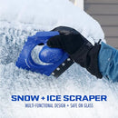 SNOW JOE 24V CORDLESS SNOW BLOWER 18" CLEARING BATTERIES CHARGER, BLUE - Like New