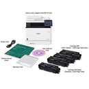 CANON COLOR IMAGECLASS MF741CDW ALL-IN-ONE WIRELESS LASER PRINTER - WHITE - Like New