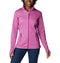 COLUMBIA Women's Park View Grid Fleece Full Zip Wild Fuchsia M - Brand New
