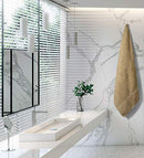 SIMPLY LOFTY 100% Cotton Bath Towels Set 24"x46" Pack of 6 - Taupe - Like New
