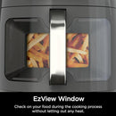 Ninja AF171 EzView Air Fryer Max XL Capacity 7 functions, AF171QGY - Gray - Like New