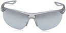 EV0937-010 NIKE GOLF CROSS TRAINER SUNGLASSES WOLF GREY/WHITE/GRAY SILVER FLASH - Like New