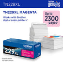 BROTHER® MAGENTA HIGH YIELD TONER CARTRIDGE, SINGLE PACK - MAGENTA - Brand New