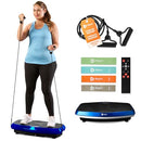 LIFEPRO HOVERT 3D HEAVY DUTY VIBRATION PLATE MACHINE STURDY DUAL MOTOR - BLUE - Like New