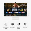 SAMSUNG 32" M8 M80F 4K SMART MONITOR WITH SAMSUNG VISION AI LS32FM801UNXZA WHITE - Like New