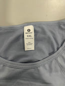 90 DEGREE BY REFLEX FLEX FOR IT ATHLETIC TANK TOP - WOMEN 2XL - ASHLEY BLUE - Brand New