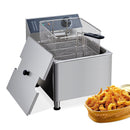 GARVEE DEEP FRYER BASKET COMMERCIAL 11L ELECTRIC COUNTERTOP - STAINLESS STEEL - Like New