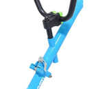 KAZAM BESTI BIKE LINK TRAILER FOLDING FRAME LED SAFETY LIGHT BLUE - Like New