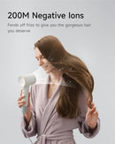 LAIFEN SE2 HAIR DRYER VOLUMIZING INCLUDES DIFFUSER 1400 WATTAGE 3 SETTINGS WHITE - Like New