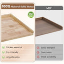 MURAGO WASHER DRYER COUNTER TOP NATURAL WOOD 54” x 27.5" WT02BW-N01 - BLACK - Like New