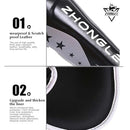 ZHONGLE Pro MMA Shin Guards 12mm High-Density Foam, Adjustable Strap - NEW - Brand New