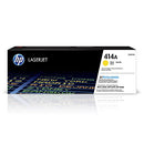 HP 414A YELLOW TONER CARTRIDGE WORKS W2022A - YELLOW - Like New