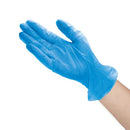 Karat Vinyl Powder-Free Gloves (Blue) - Case of 1000 (Large) - Brand New