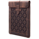 LONDO GENUINE LEATHER SLEEVE BAG – STYLISH & DURABLE FOR TABLETS - CINNAMON - Like New