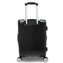 World Traveler Dejuno Monarch 20" Carry-On Spinner Luggage, TSA Lock - Black - Brand New